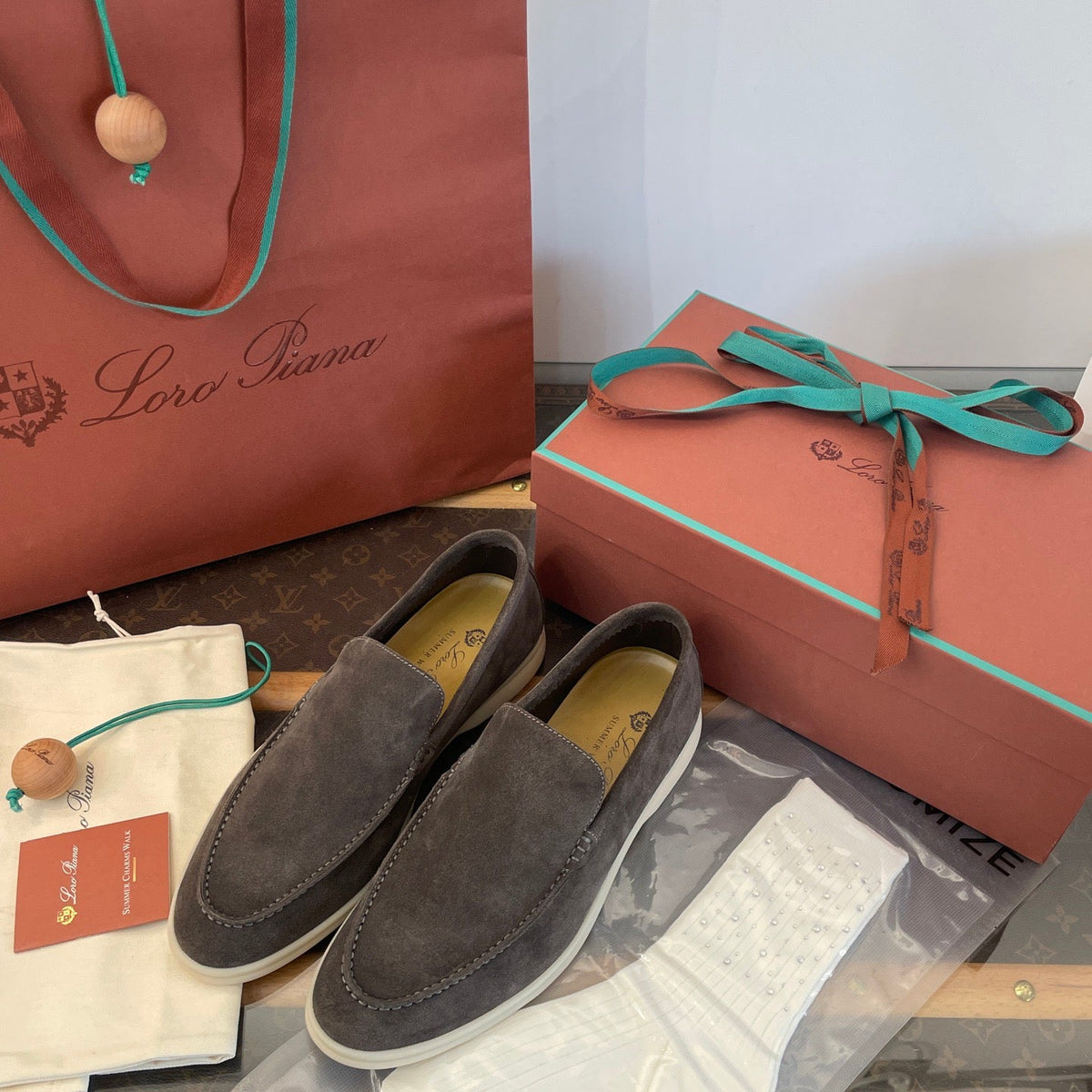 LORO P SUMMER WALK LOAFERS