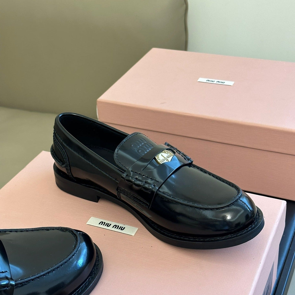 MIU M LOAFERS