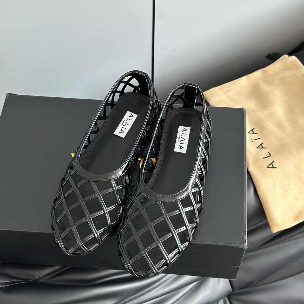 ALAIA BALLET FLATS