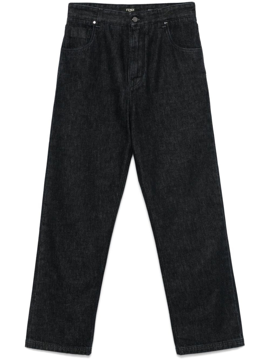 Fendi Men `Ff Inside Out` Jeans