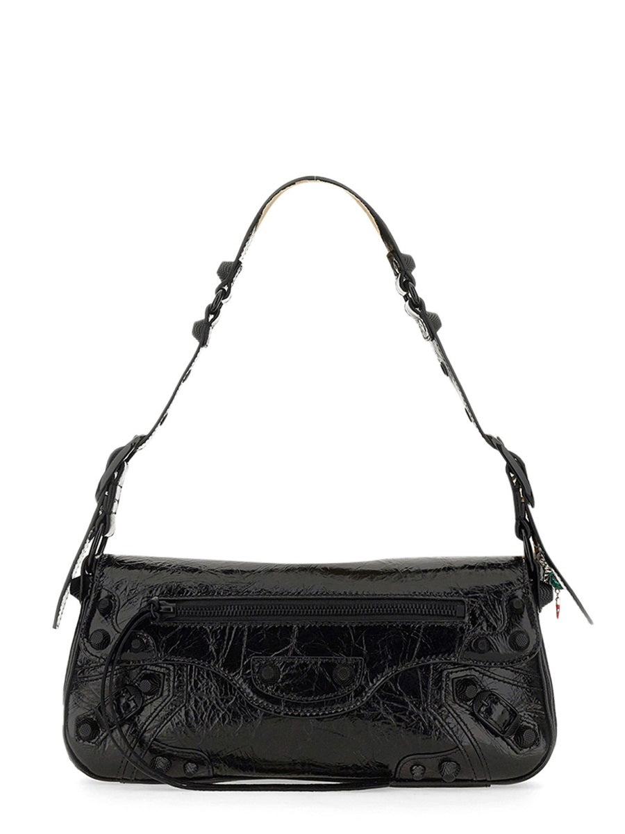 BALENCIAGA Luxurious Leather Mini Handbag