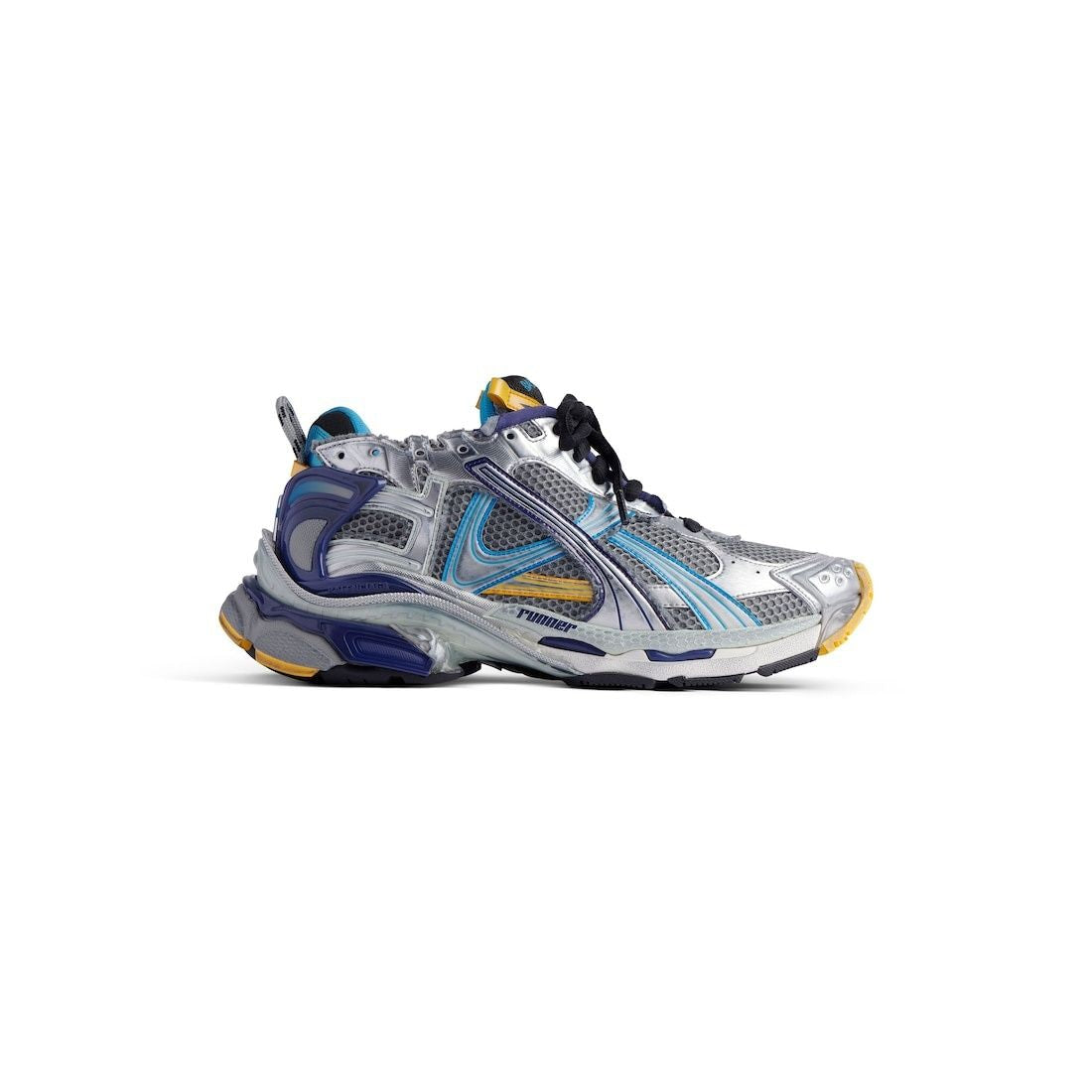 BALENCIAGA Men's Runner Mesh Sneakers