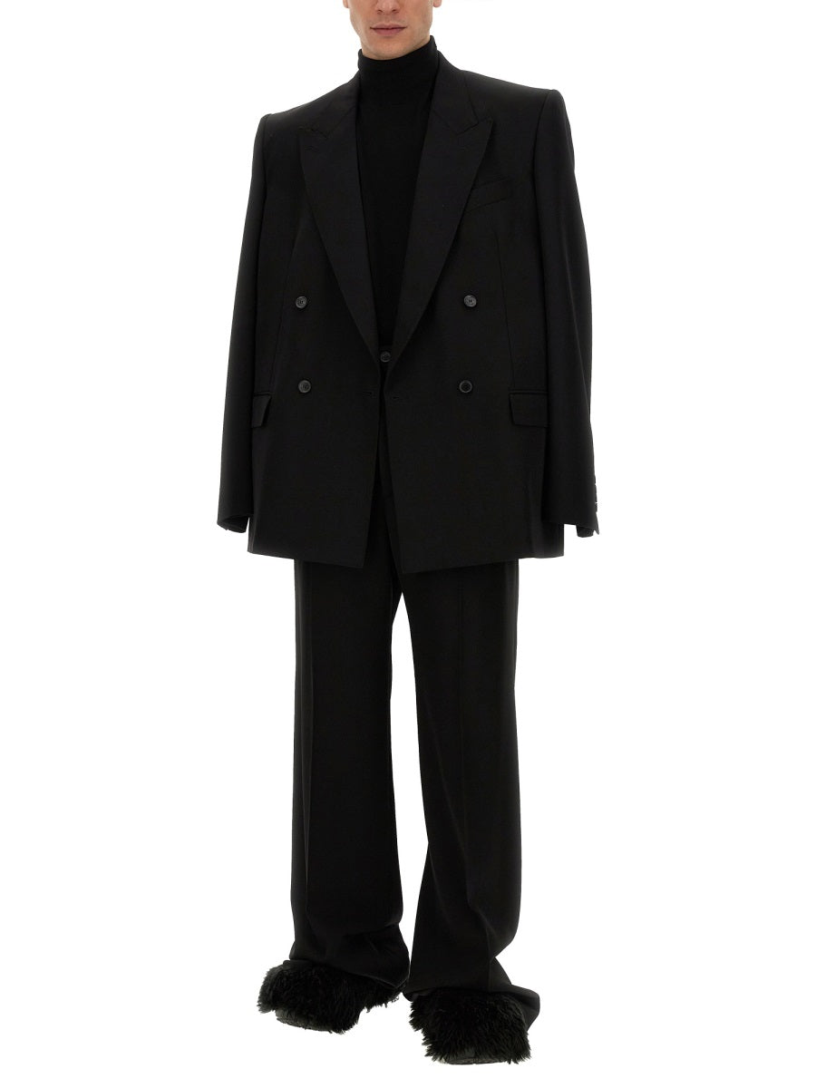 BALENCIAGA Regular Fit Wool Jacket - Size M