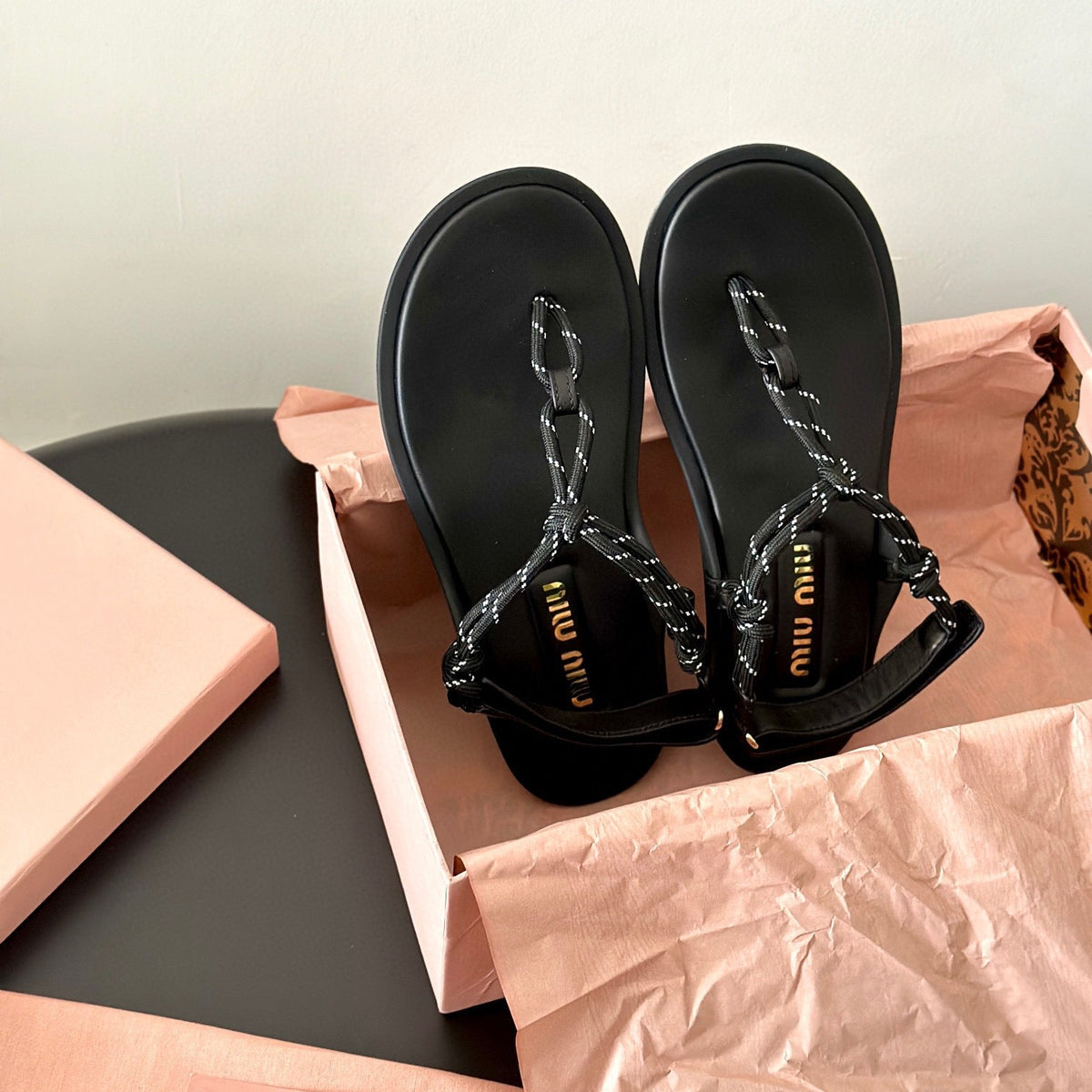 MIU M SANDALS