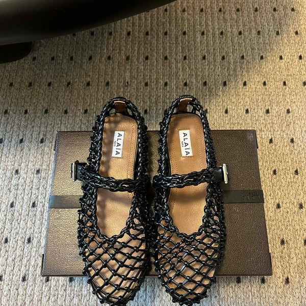 ALAIA BALLET FLATS