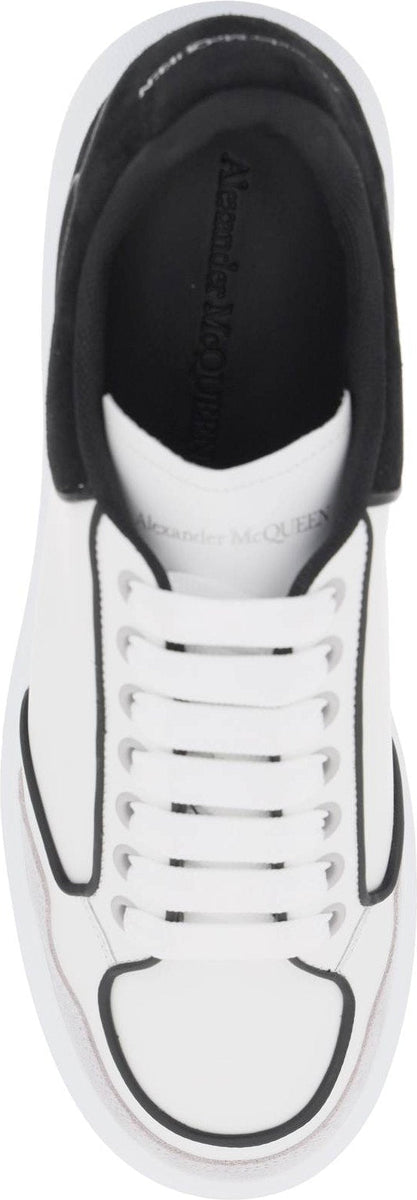 WHITE/BLACK OVERSIZE SNEAKER