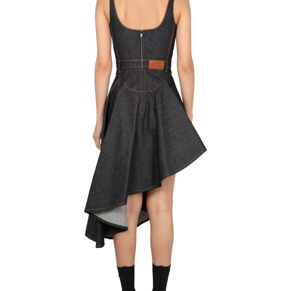 Alexander Mcqueen Women Denim Dress