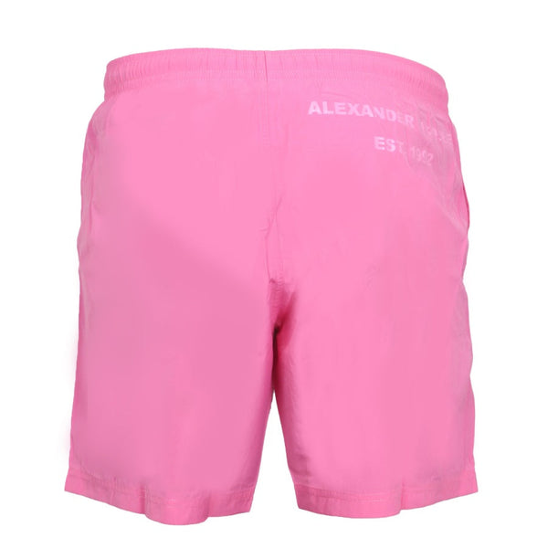 Alexander Mcqueen Men Logo Print Swimsuit
