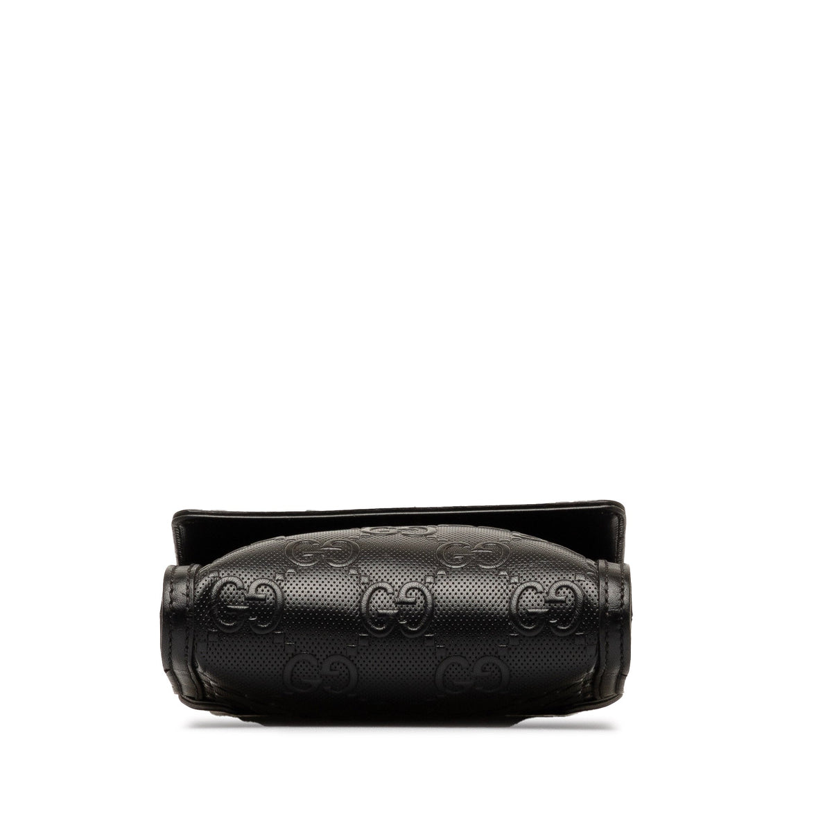 GUCCI GG Embossed Flap Crossbody Crossbody Bag