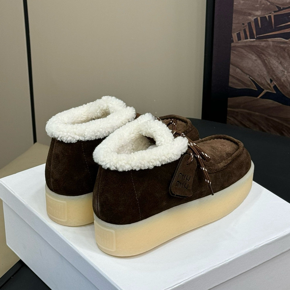 MIU M BOOTS