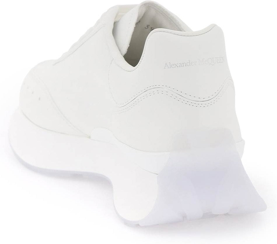 LEATHER SPRINT RUNNER SNEAKERS
