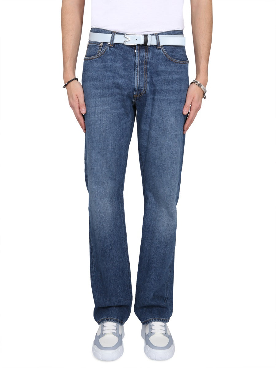 Alexander Mcqueen Men Five Pocket Jeans