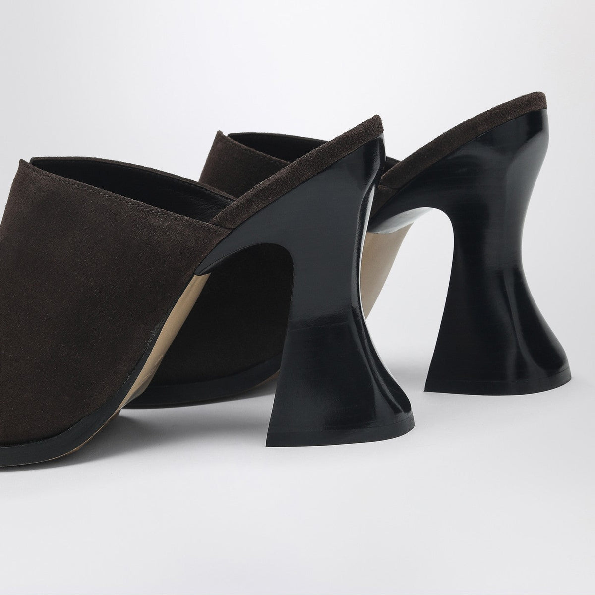 Bottega Veneta Women Mule Cha-Cha In Soft Suede
