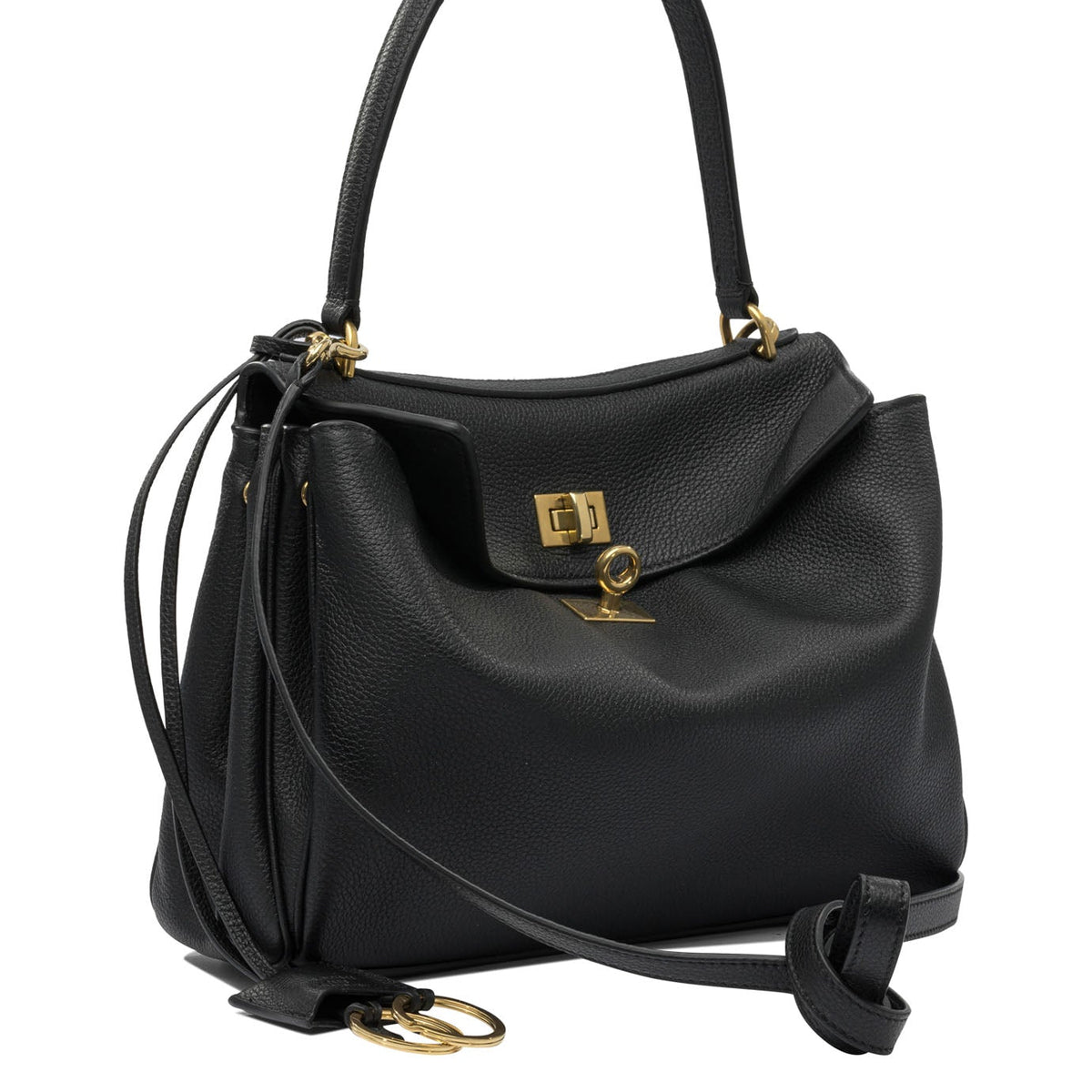 BALENCIAGA Mini Rodeo Shoulder Handbag