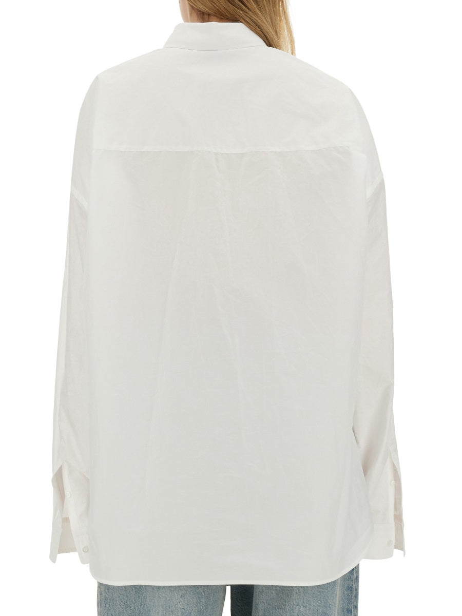 BALENCIAGA Wrap Shirt, Size S