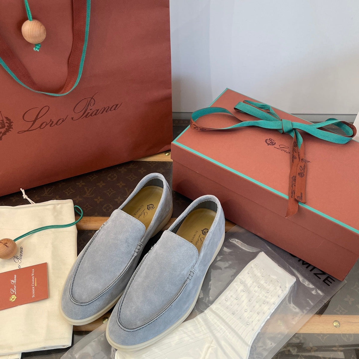LORO P SUMMER WALK LOAFERS