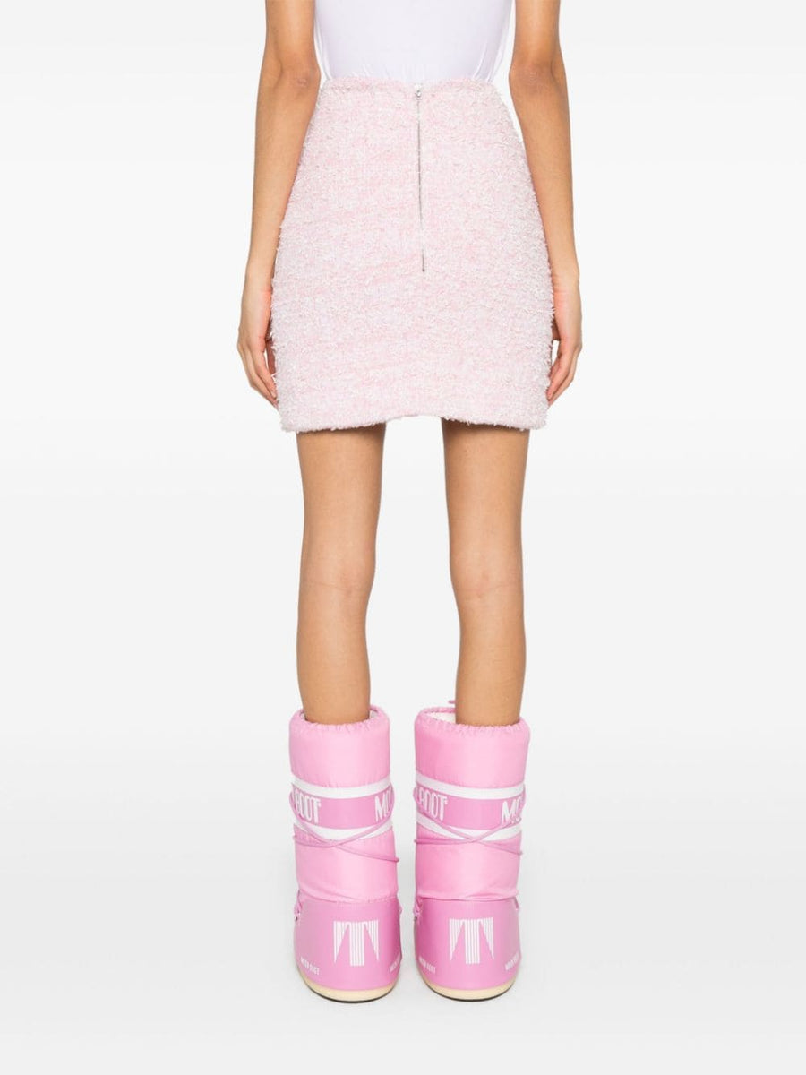 BALENCIAGA Chic Tweed Mini Skirt