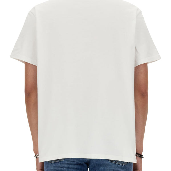 Alexander Mcqueen Men T-Shirt With Logo