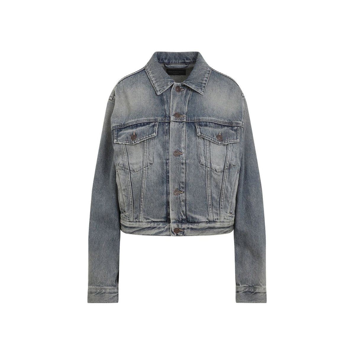 BALENCIAGA Mini Fit Cotton Jacket for Women