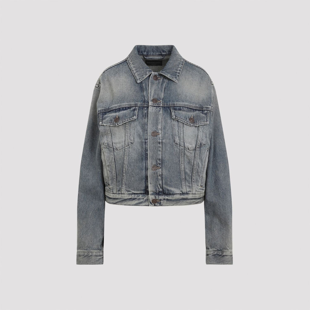 BALENCIAGA Mini Fit Cotton Jacket for Women