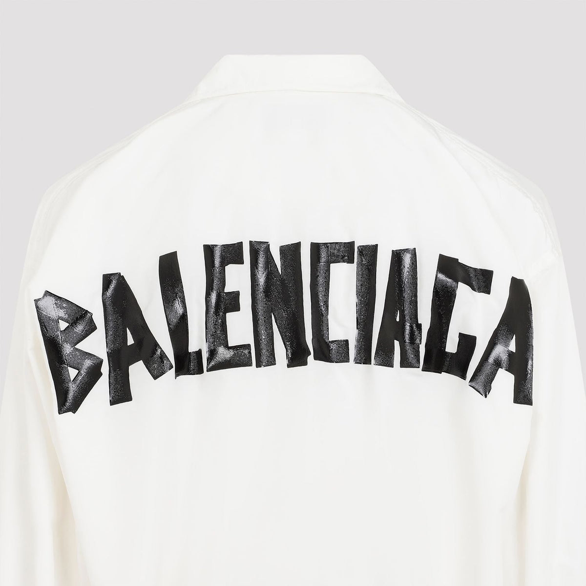 BALENCIAGA Oversized Track Jacket with New Tape Type Logo