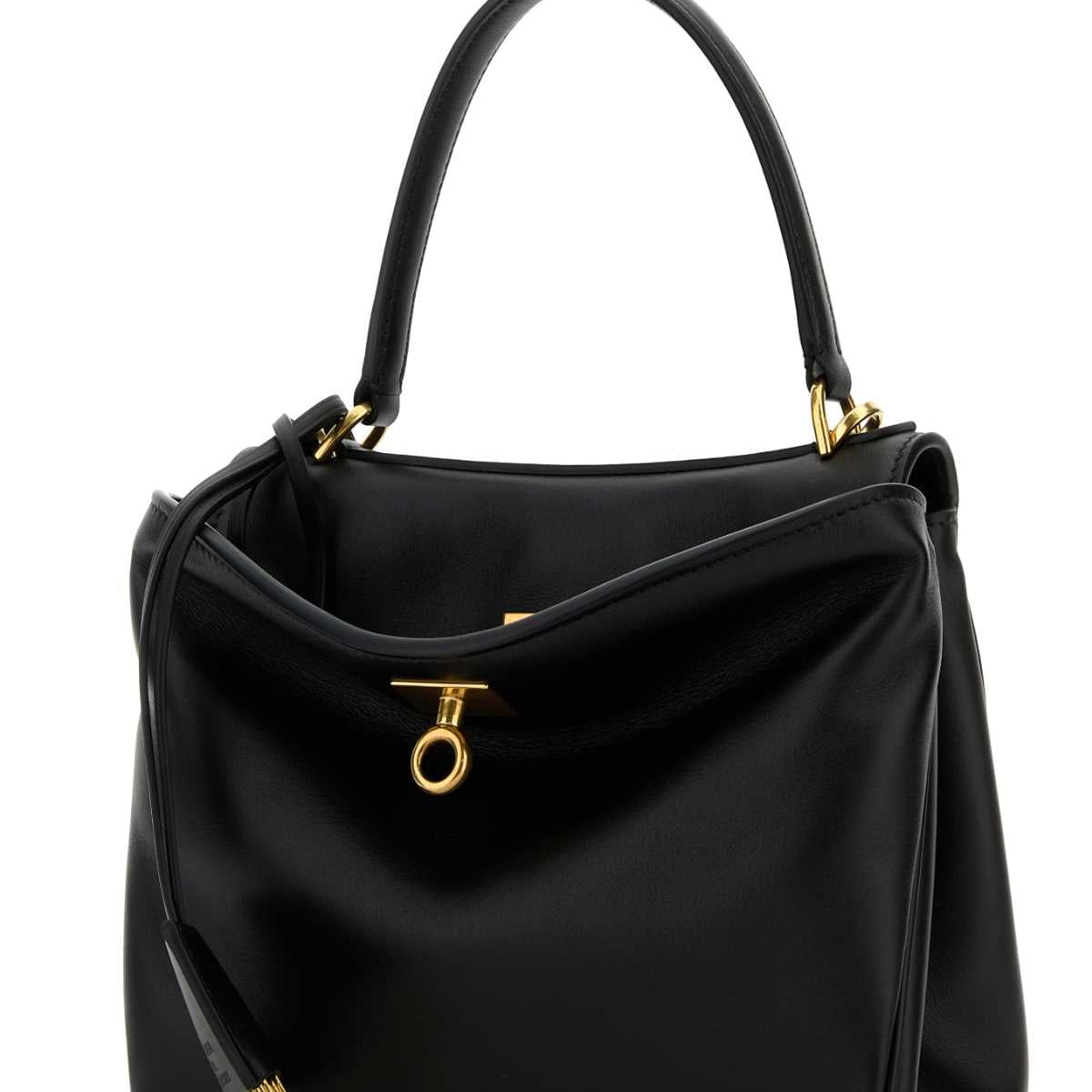 BALENCIAGA Mini Leather Rodeo Handbag