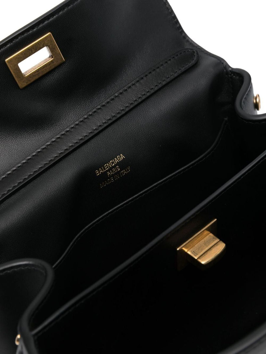 BALENCIAGA Mini Leather Rodeo Handbag