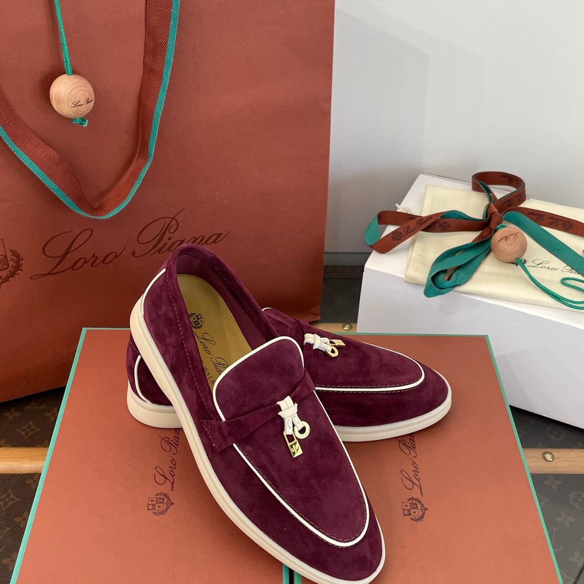 LORO P SUMMER CHARMS LOAFERS