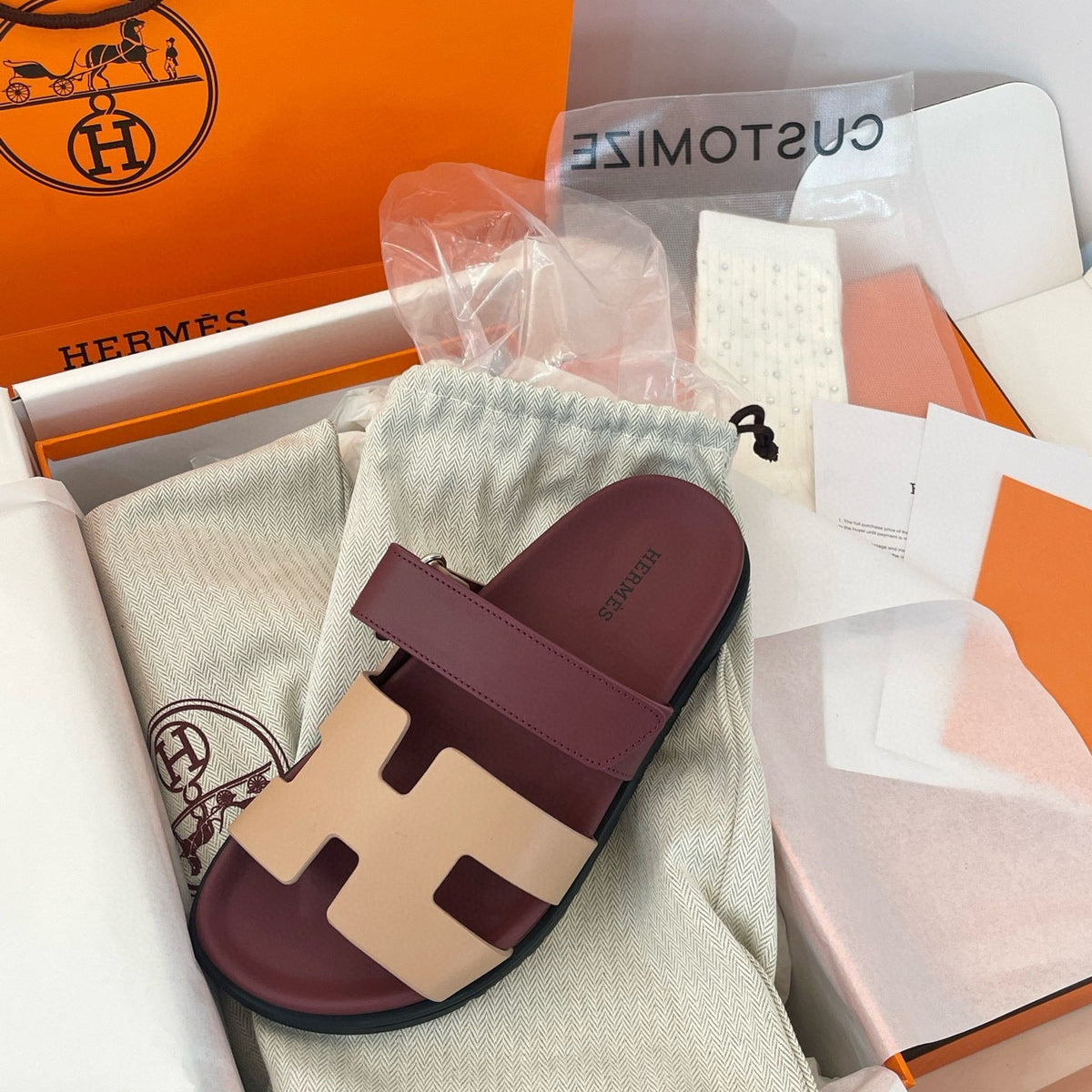 HERM CHYPRE SANDALS