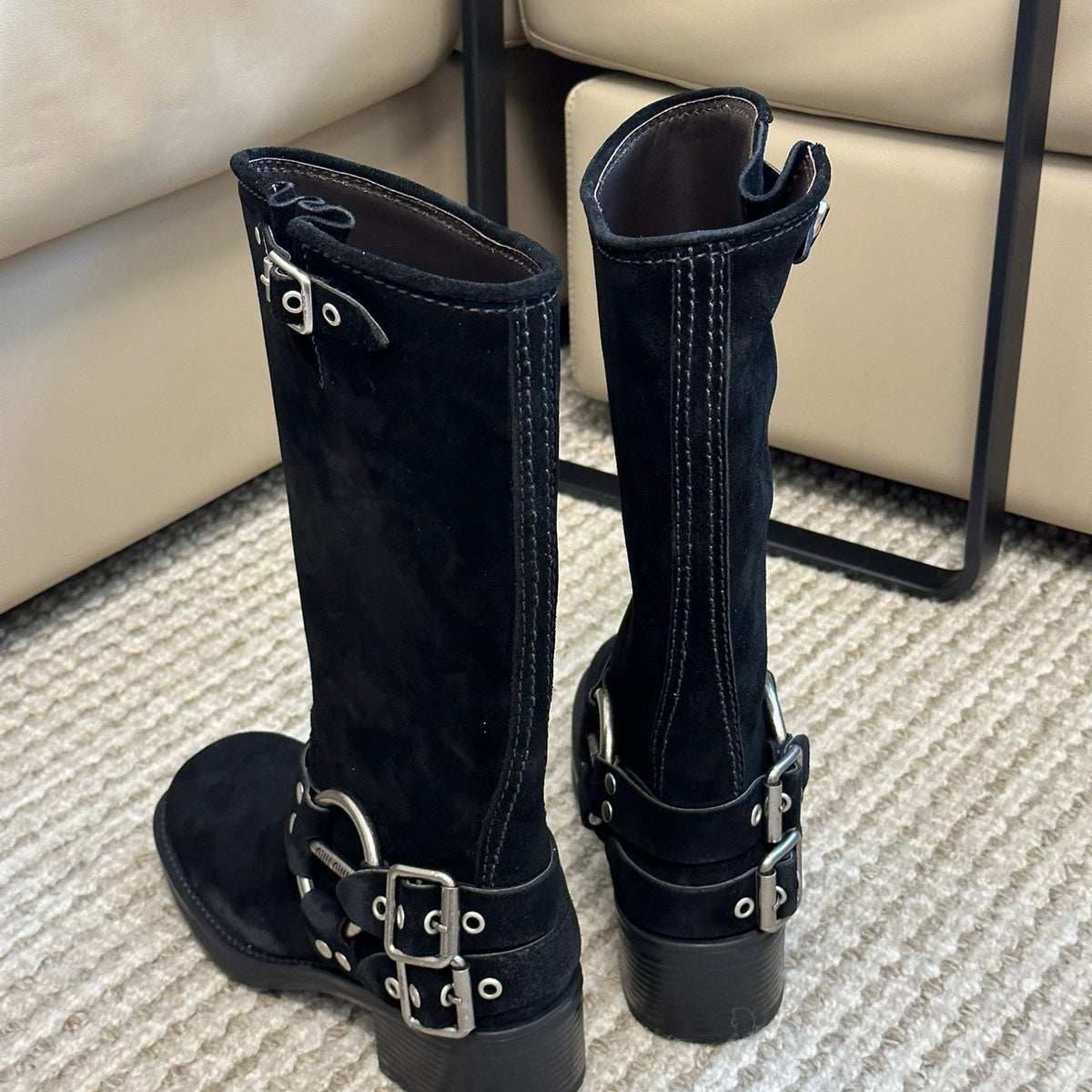 MIU M BOOTS