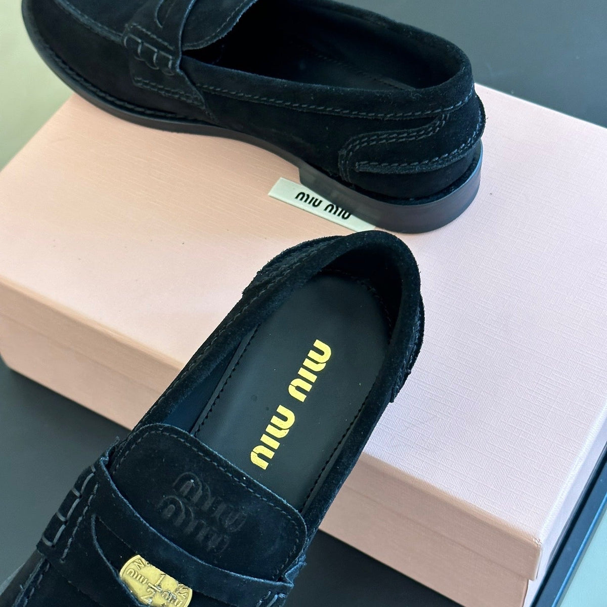 MIU M LOAFERS