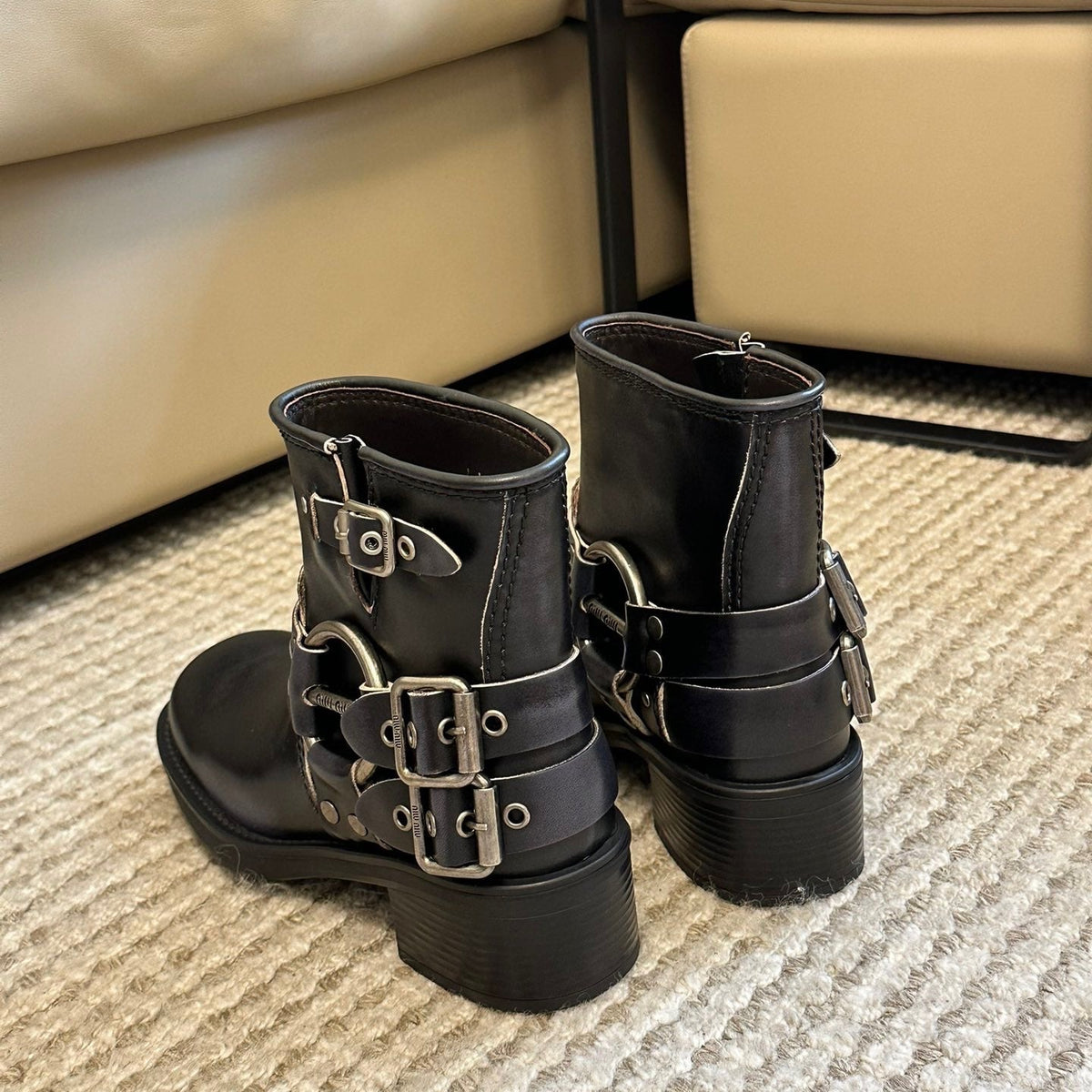 MIU M BOOTS