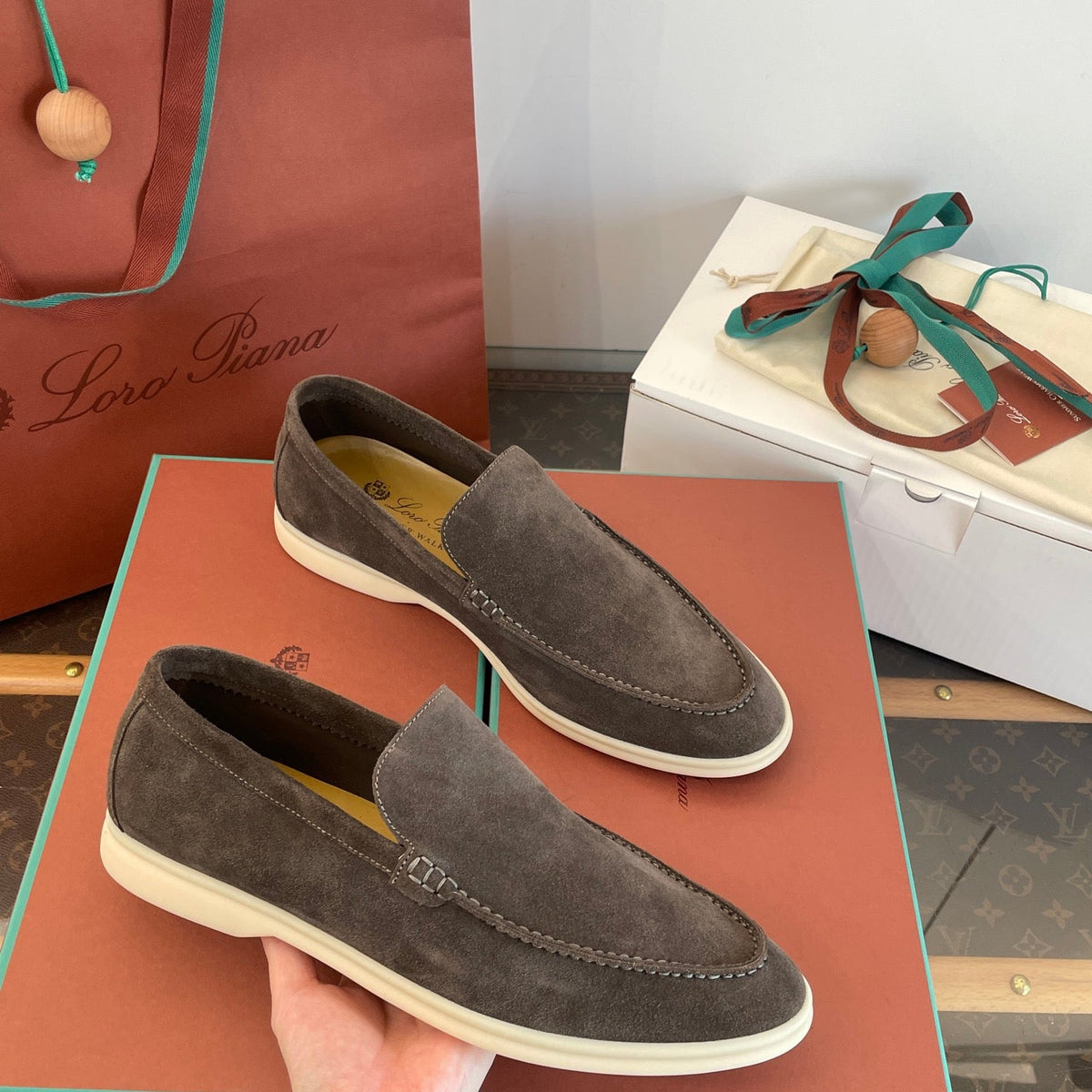 LORO P SUMMER WALK LOAFERS