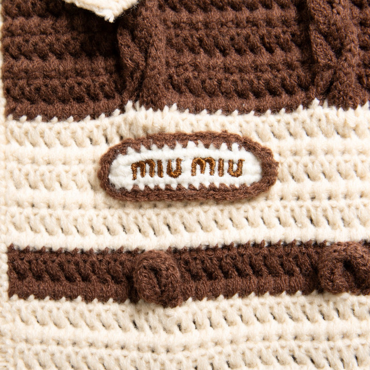 MIU M ZIP CARDIGAN
