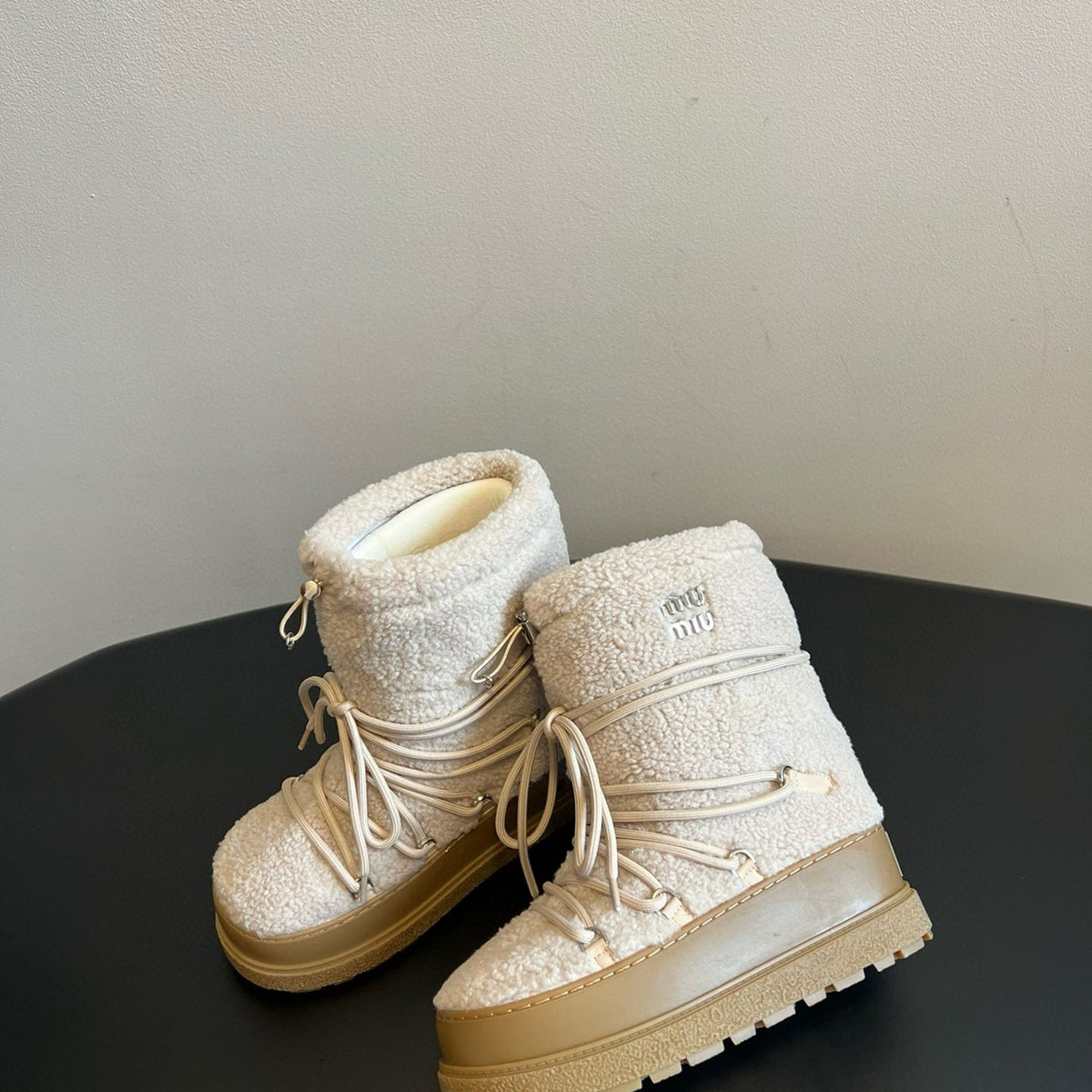 MIU M BOOTS