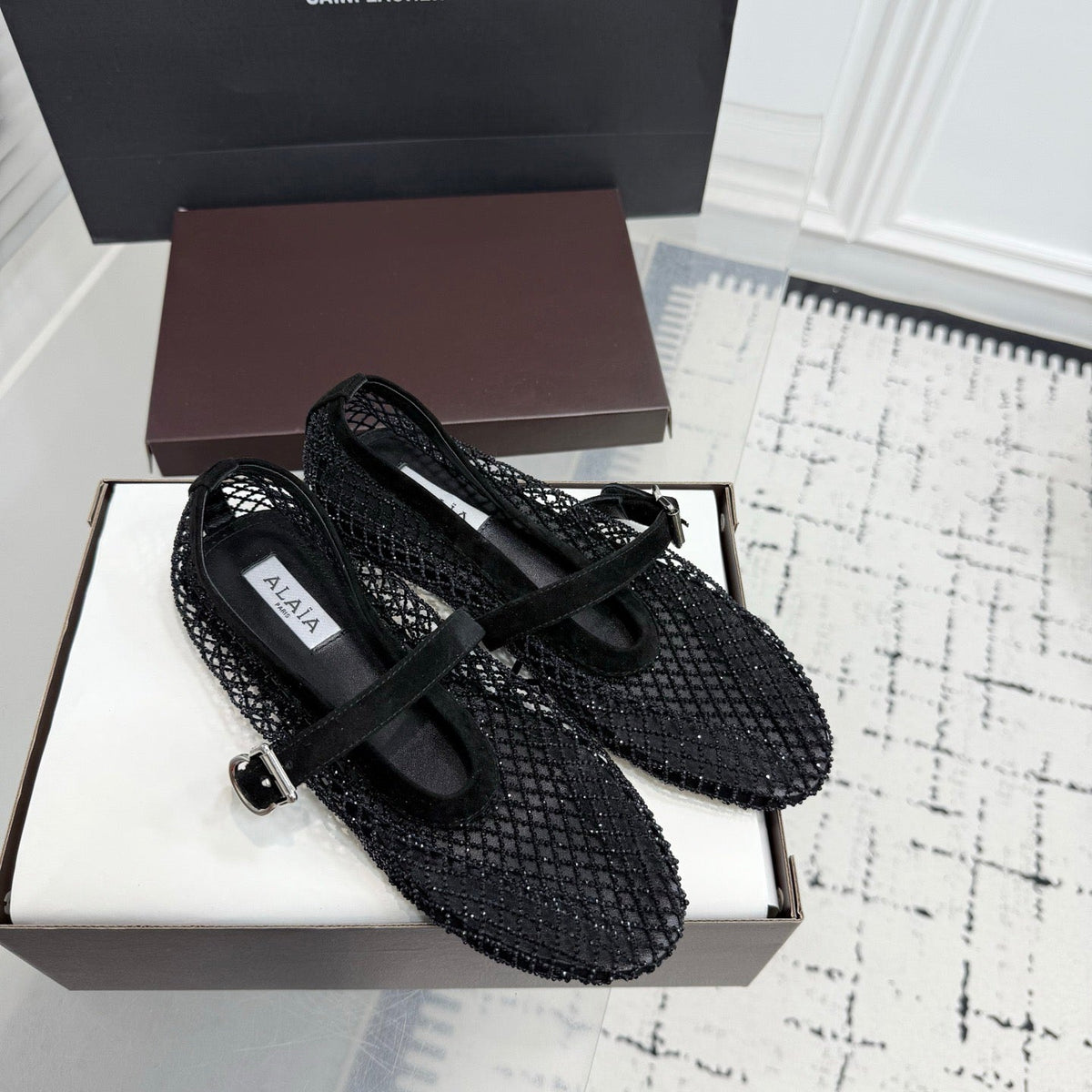 ALAIA BALLET FLATS