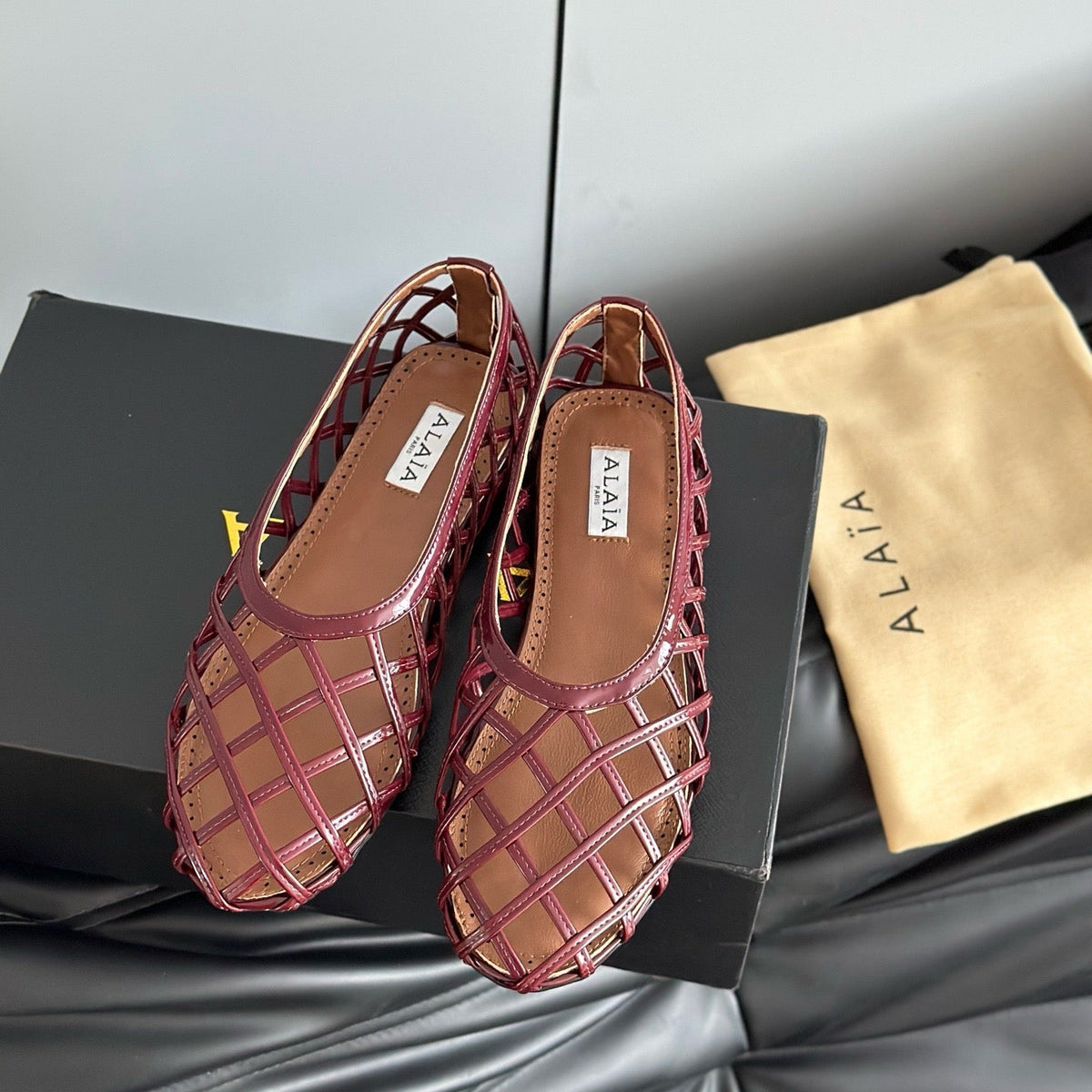 ALAIA BALLET FLATS