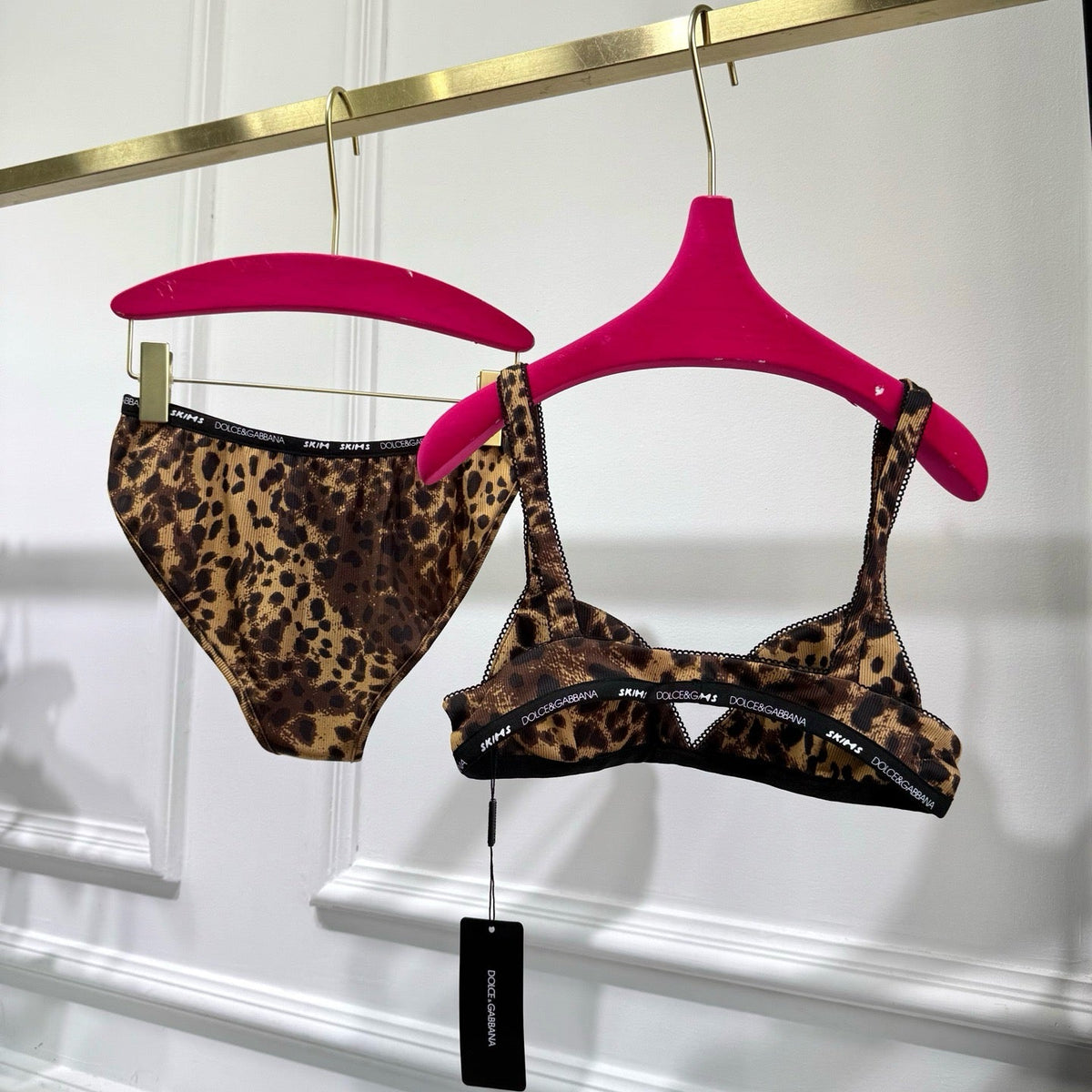 SKIMS x DG BRA SET