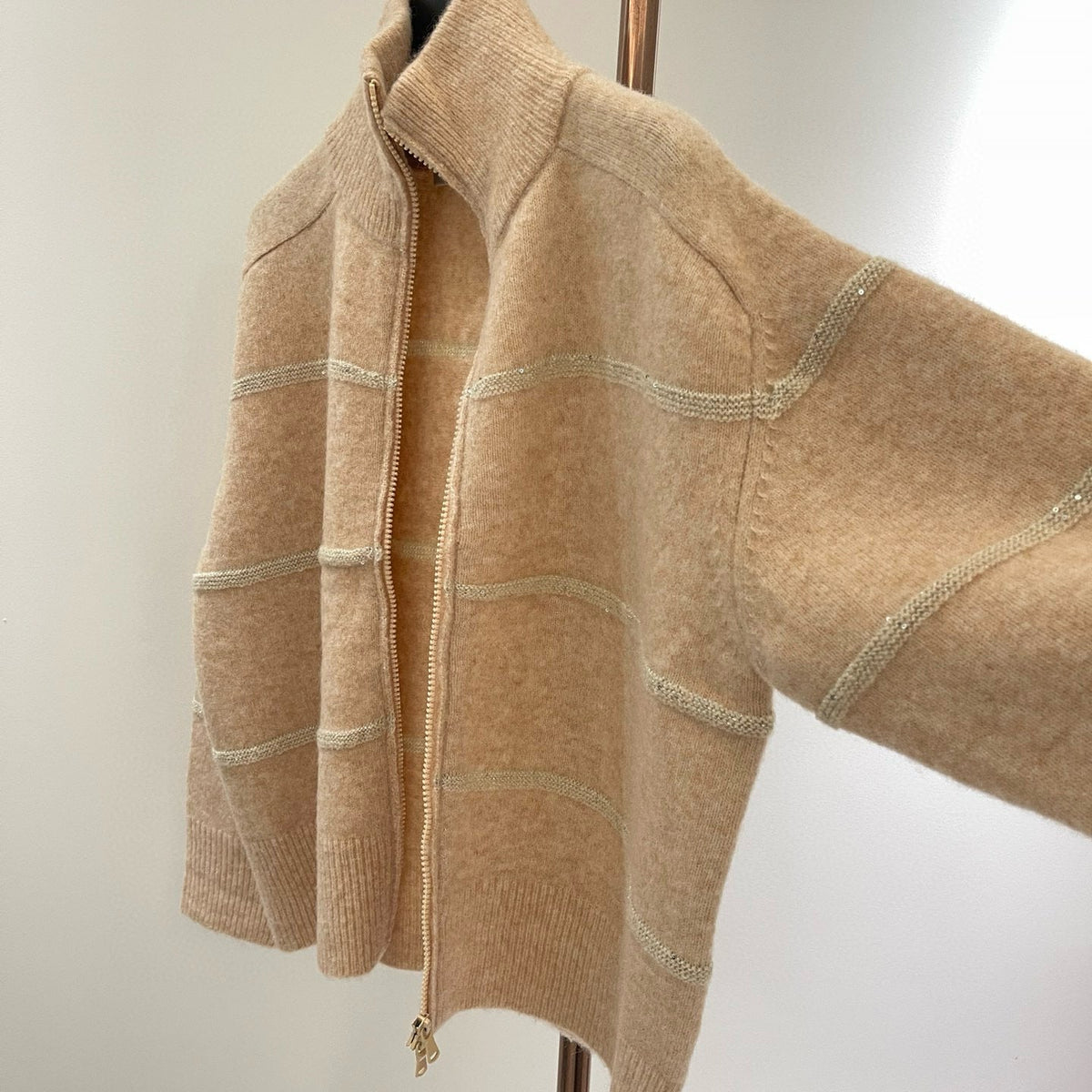BRUNELLO C ZIP CARDIGAN