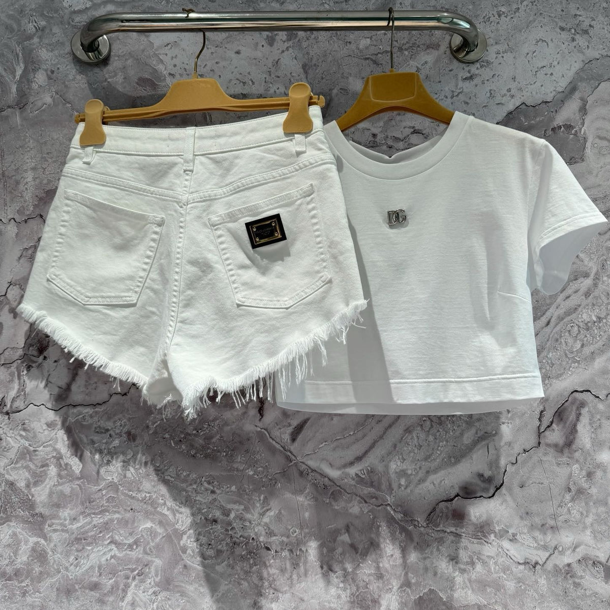 D&G DENIM SHORTS