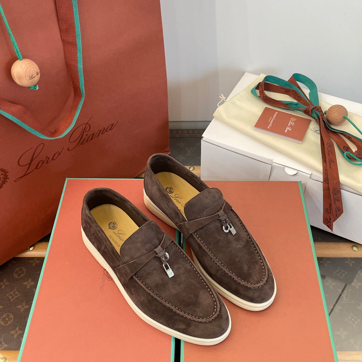 LORO P SUMMER CHARMS LOAFERS