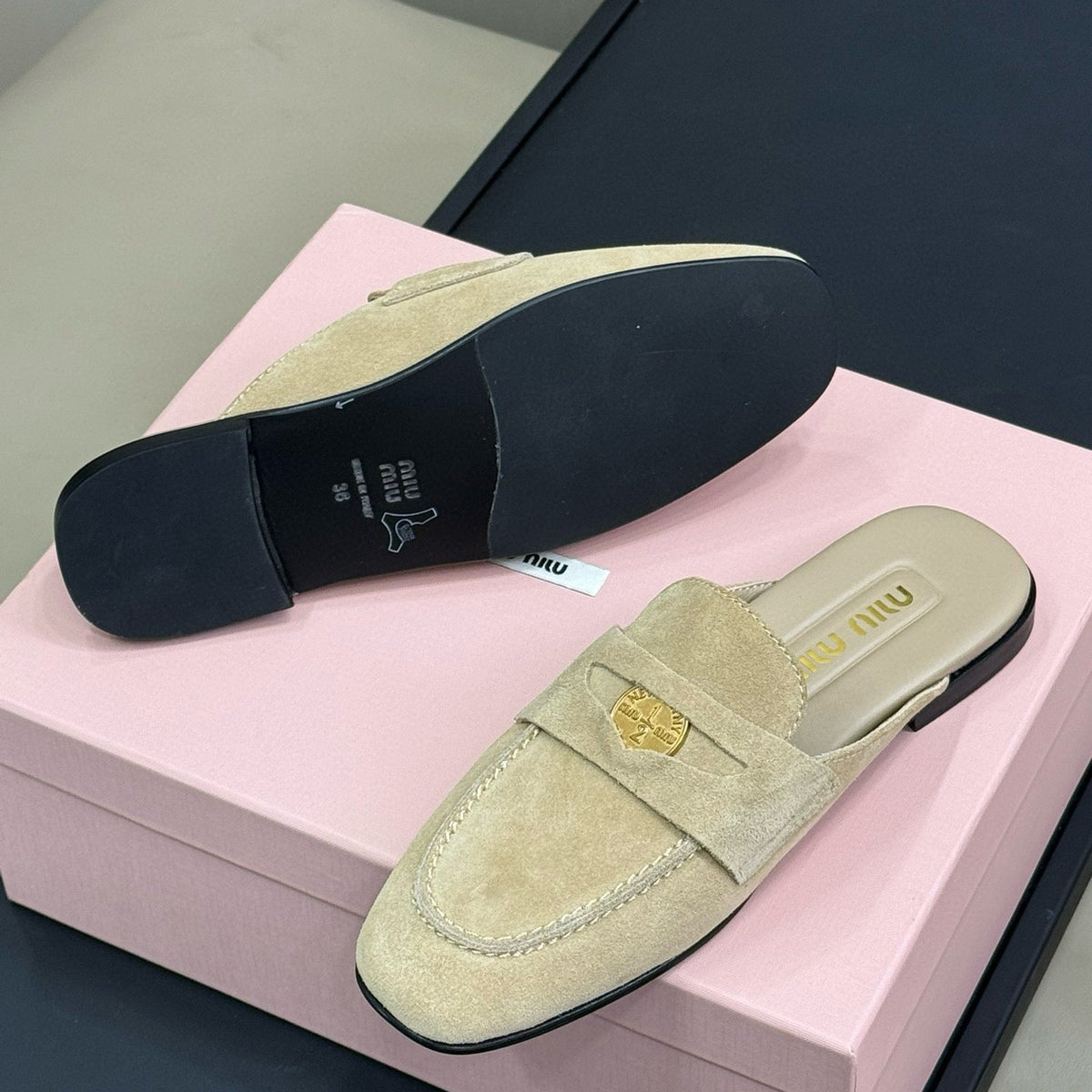 MIU M LOAFERS