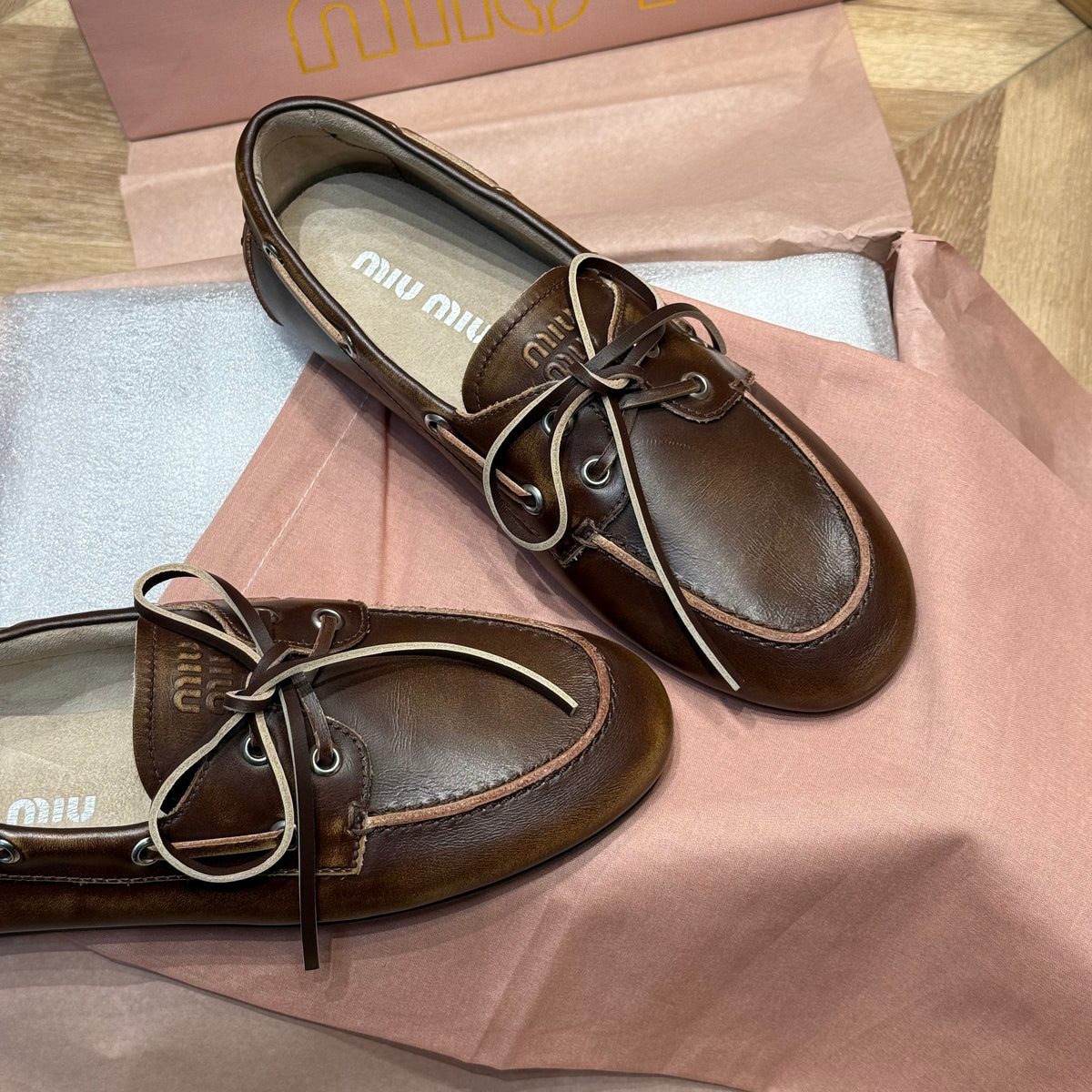 MIU M LOAFERS