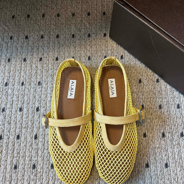 ALAIA BALLET FLATS