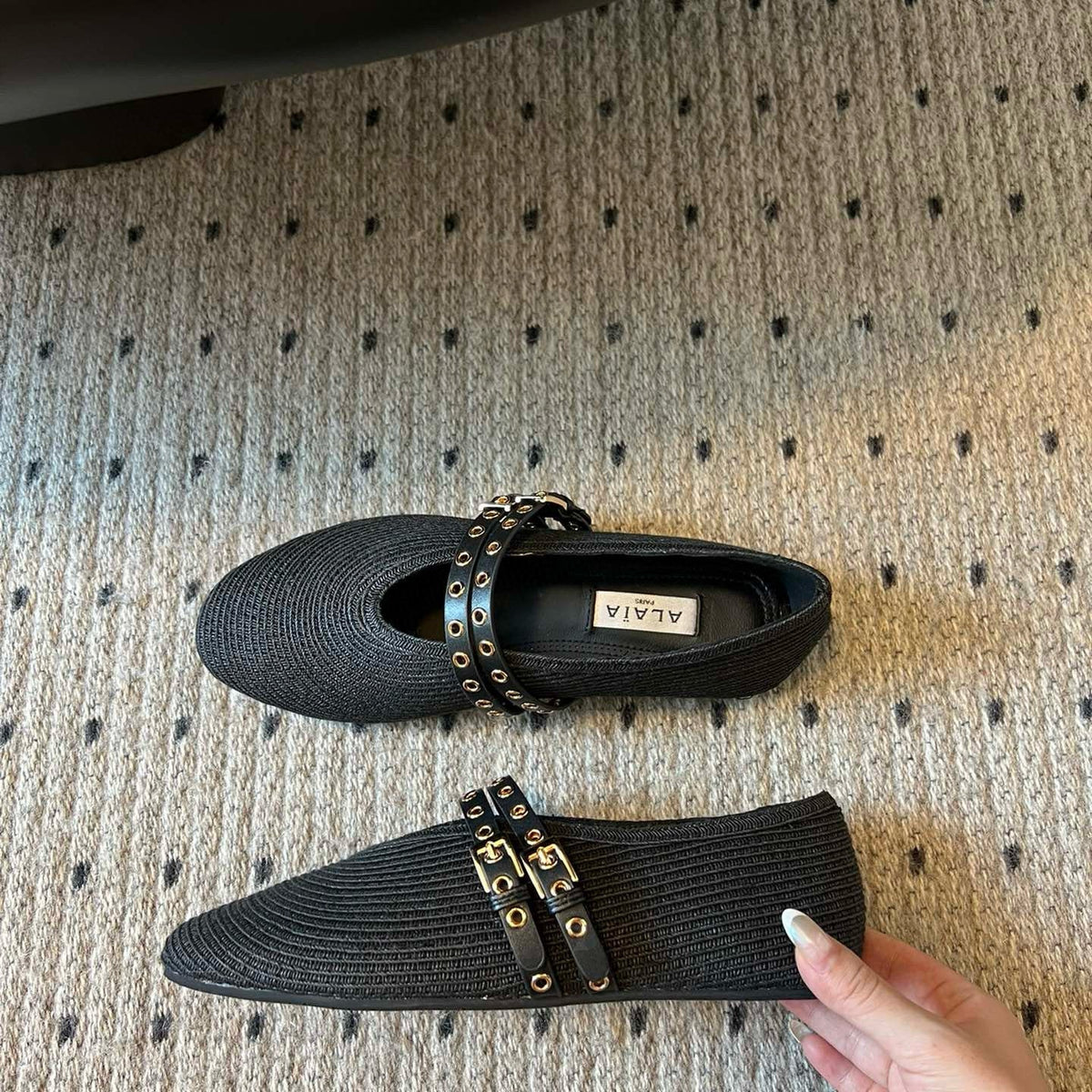 ALAIA BALLET FLATS
