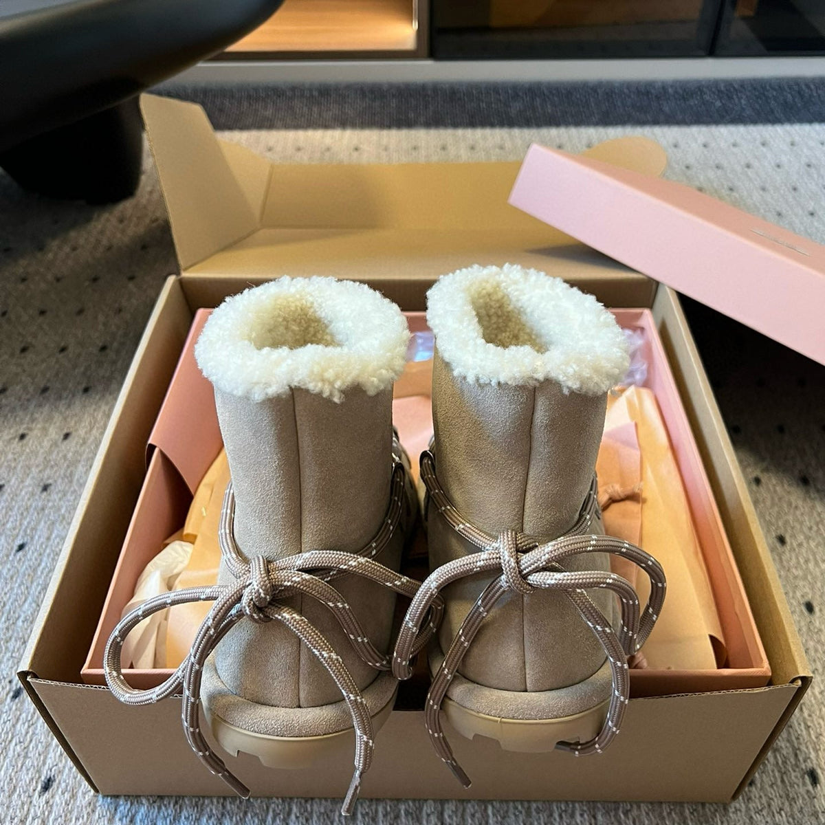 MIU M BOOTS