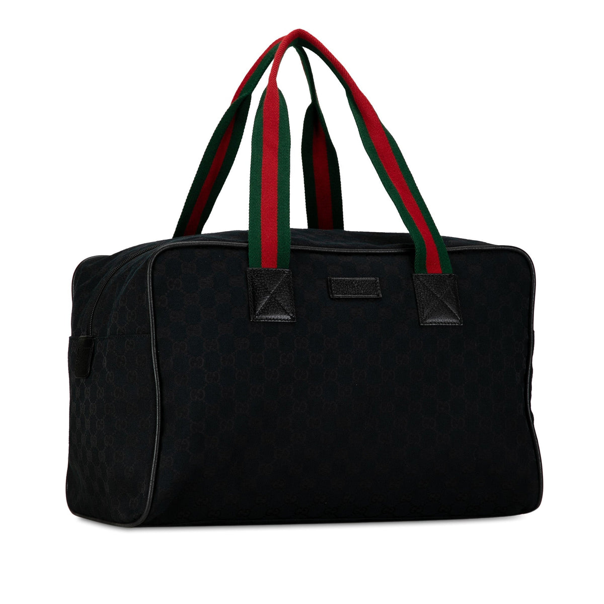 GUCCI GG Canvas Web Travel Bag