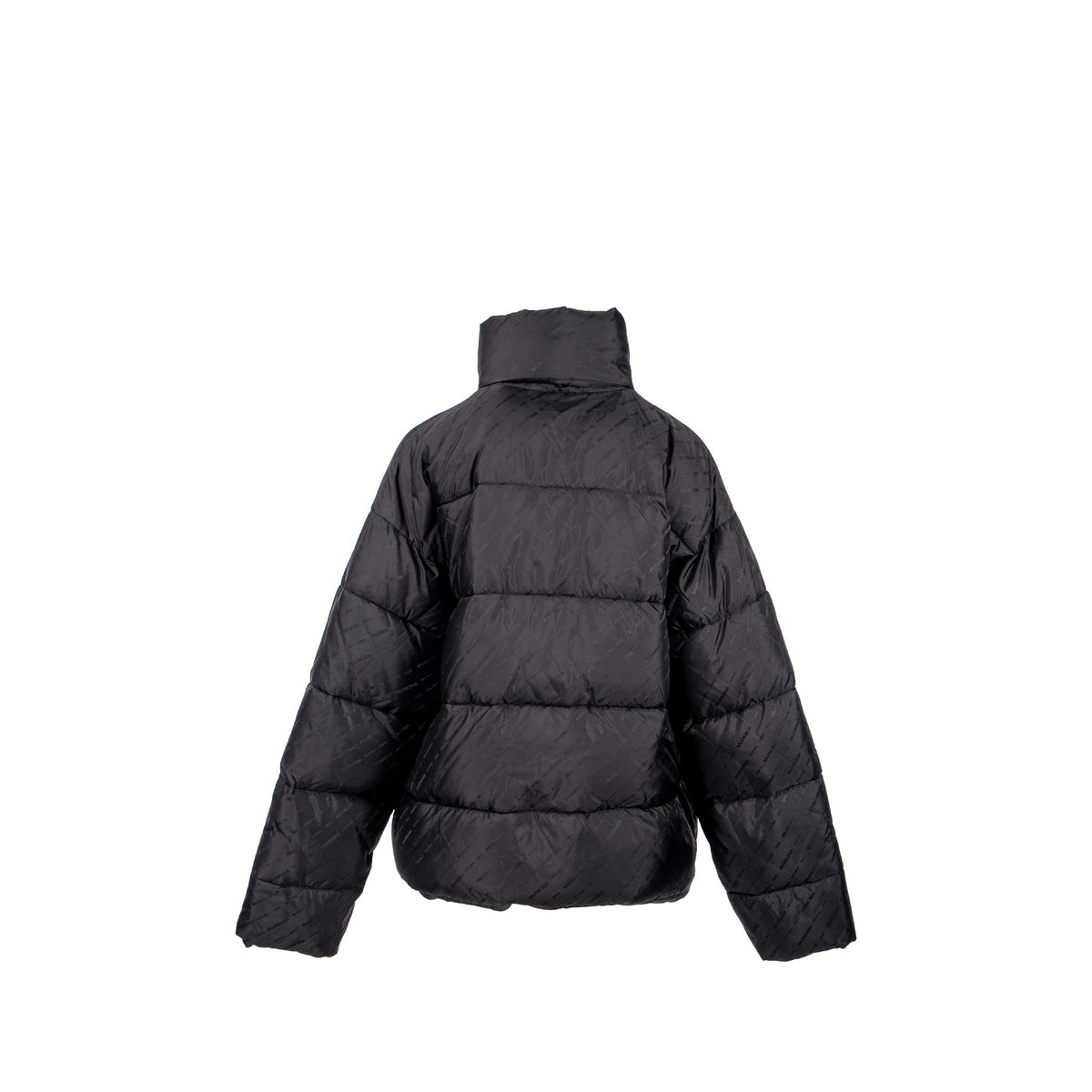 balenciaga size 44 oversized puffer jacket black