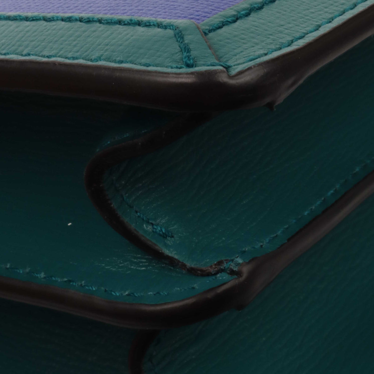 Gucci Limited Edition Green and Blue Dionysus Shoulder Bag *