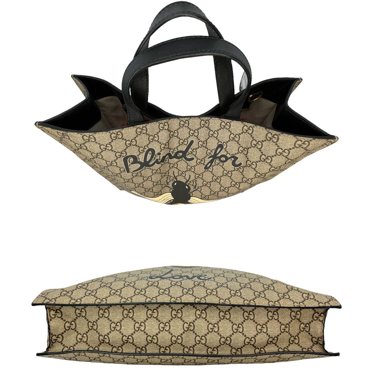 Gucci GG Supreme 'Blind For Love' Tote